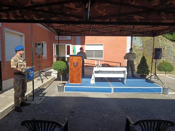 Andrano, Infermeria del Primo Reggimento intitolata alla memoria del tenente medico Mario Surano - Corriere Salentino