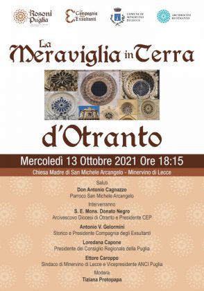 Minervino di Lecce protagonista di un percorso di valorizzazione territoriale: i Rosoni di Puglia - Corriere Salentino