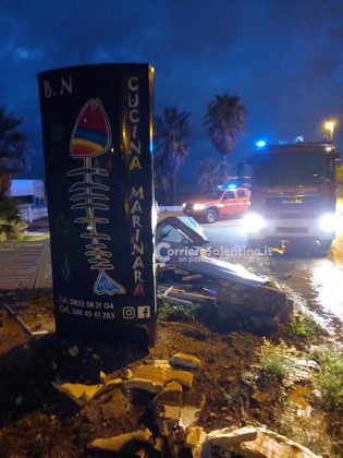 Maltempo sul Salento: tromba d'aria sulla costa. Danni ad un ristorante - Corriere Salentino