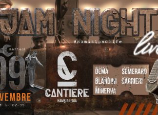 Jam Night – Suona con noi, ogni martedì live