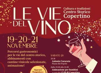 Le Vie del Vino 19/20/21 Novembre 2021