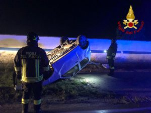 Si ribalta con l’auto sulla SP 92, che collega Surbo a Trepuzzi: un 19enne finisce in ospedale - Corriere Salentino