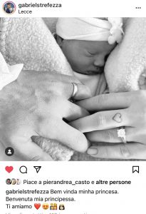 Fiocco rosa in casa Strefezza. È arrivata Maddalena - Corriere Salentino