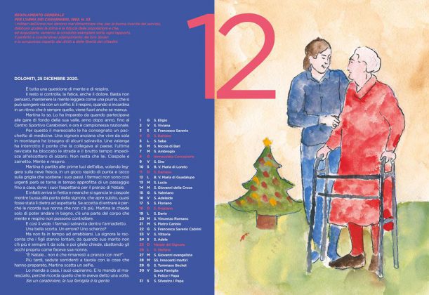 Carabinieri, nel calendario 2022 dell'Arma scritti di Lucarelli e opere di Chia - Corriere Salentino