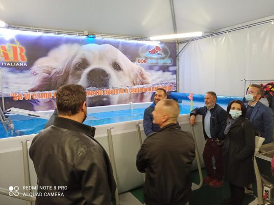 Inaugurata ad Arnesano la nuova "Area di idroterapia - Piscina per cani terapeutica e riabilitativa" - Corriere Salentino
