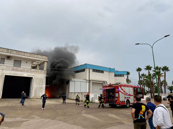 Paura nel basso Salento, furgone prende fuoco in un'azienda: fumo e fiamme, ma nessun ferito - Corriere Salentino