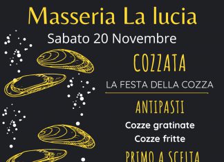 La festa della cozza alla “Masseria La Lucia”