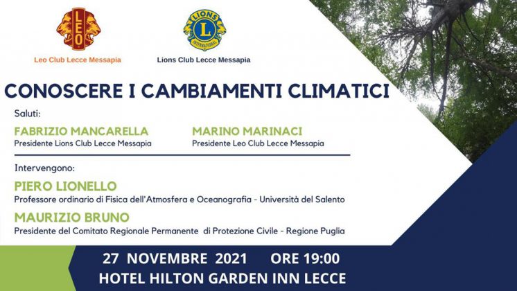 "Conoscere i cambiamenti climatici”, meeting al Garden Inn di Lecce - Corriere Salentino
