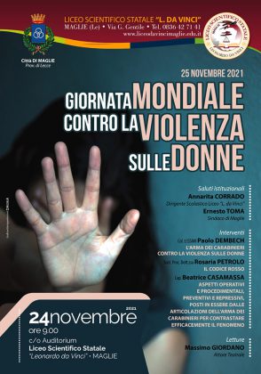 Violenza contro le donne e "codice rosso", incontro a scuola con l'Arma sulla violenza di genere - Corriere Salentino