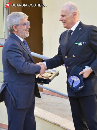 Guardia Costiera, il Procuratore Generale della Repubblica Maruccia in visita alla Capitaneria di Porto di Gallipoli - Corriere Salentino