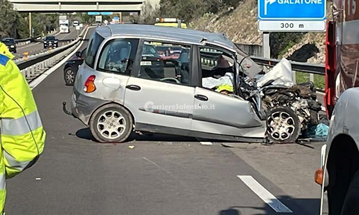 Ancora un dramma sulle strade: schianto mortale sulla statale 101, 66enne muore incastrato tra le lamiere - Corriere Salentino