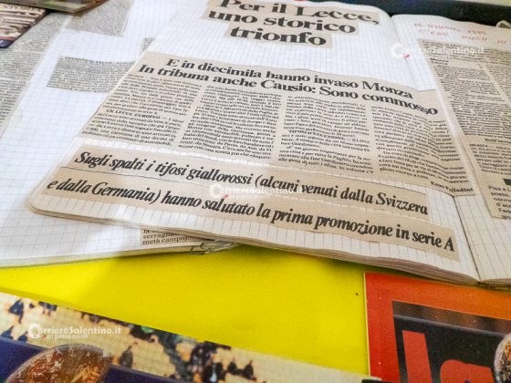 “Passione Lecce”: la mostra dedicata alla storia dei giallorossi - Corriere Salentino