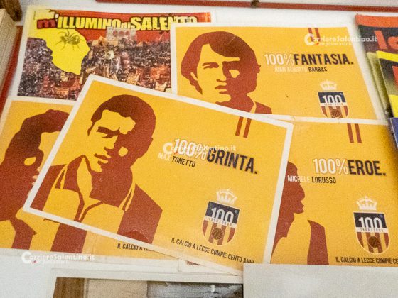 “Passione Lecce”: la mostra dedicata alla storia dei giallorossi - Corriere Salentino