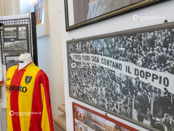 “Passione Lecce”: la mostra dedicata alla storia dei giallorossi - Corriere Salentino