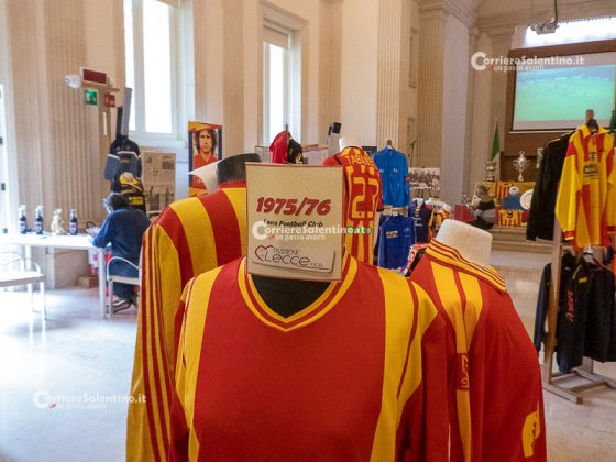 “Passione Lecce”: la mostra dedicata alla storia dei giallorossi - Corriere Salentino