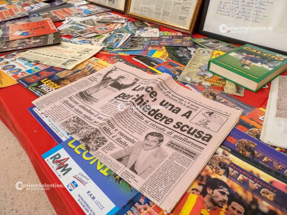 “Passione Lecce”: la mostra dedicata alla storia dei giallorossi - Corriere Salentino