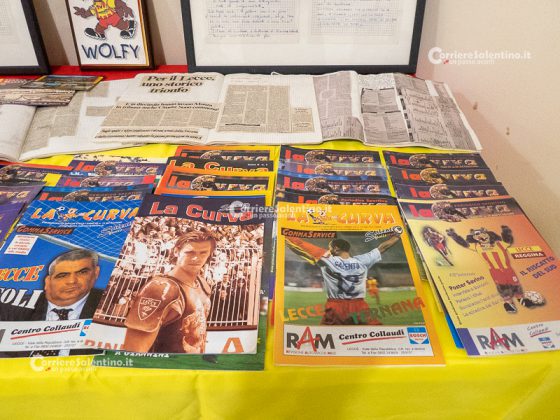 “Passione Lecce”: la mostra dedicata alla storia dei giallorossi - Corriere Salentino