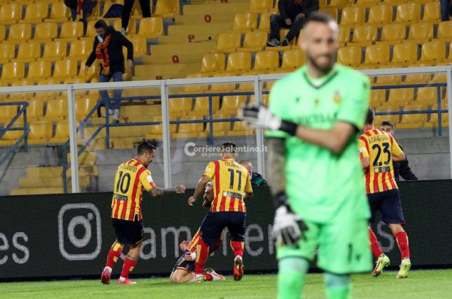 Lecce bicchiere mezzo vuoto, 3-3 con la Ternana - Corriere Salentino