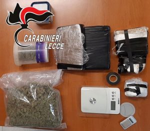 In casa nascondevano oltre 16 chili di droga tra cocaina e marijuana, in carcere due giovani incensurati - Corriere Salentino