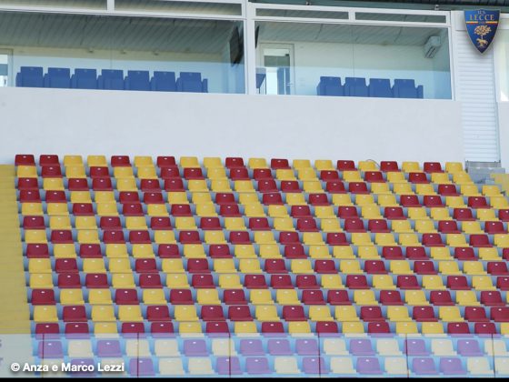 Lecce calcio, ultimati i lavori della nuova Area Skybox - Corriere Salentino