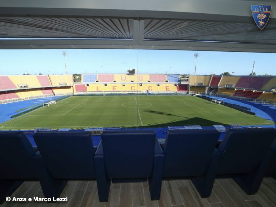 Lecce calcio, ultimati i lavori della nuova Area Skybox - Corriere Salentino