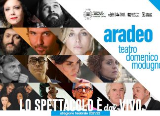 AradeoTeatro: Antonella Ruggiero e Cosimo Damiano Damato danno il via alla stagione 2021/2022