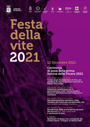 Festa della Vite: torna a Novoli l'appuntamento con la cerimonia di posa della prima fascina della Fòcara 2022 - Corriere Salentino