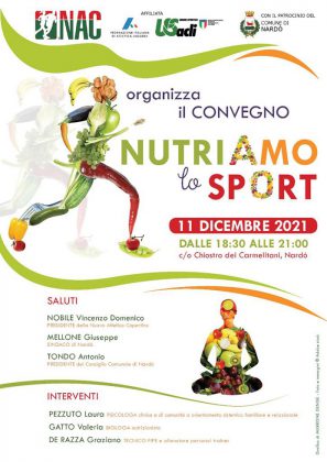 "Nutriamo lo sport", un convegno a Nardò - Corriere Salentino
