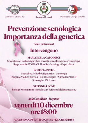 Trepuzzi, domani un convegno sulla prevenzione del cancro al seno - Corriere Salentino