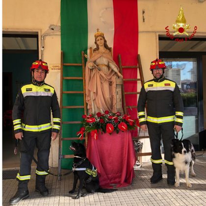Vigili del fuoco in festa: è il giorno di Santa Barbara - Corriere Salentino