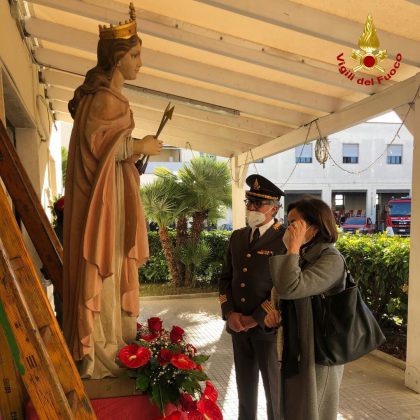 Vigili del fuoco in festa: è il giorno di Santa Barbara - Corriere Salentino