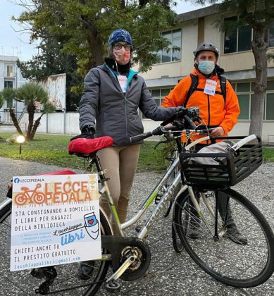 Riparte il servizio a domicilio dell'Acchiappalibri con LeccePedala - Corriere Salentino
