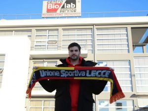 Simic: "Presente!". Il nuovo centrale giallorosso è già operativo - Corriere Salentino