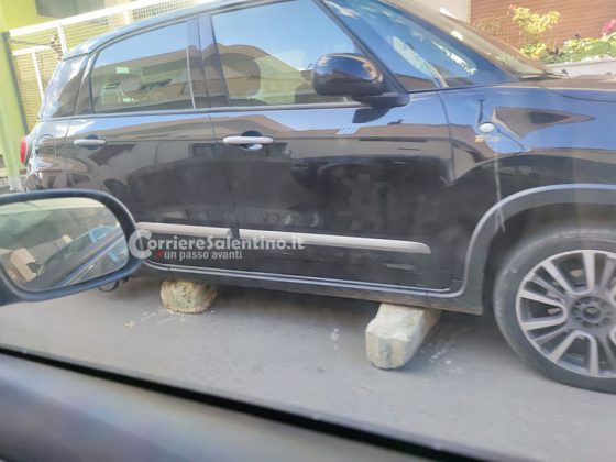 Razzia di ruote di Fiat 500L a Ugento. Tra le vittime anche un assessore - Corriere Salentino