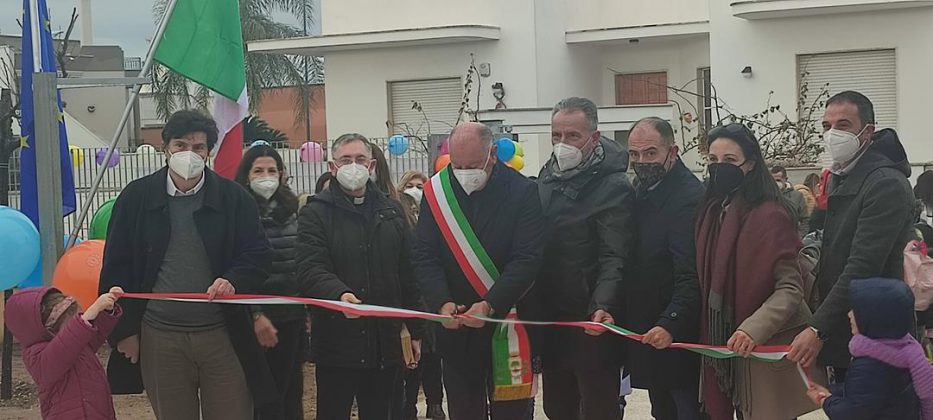 Salice Salentino: inaugurata la nuova scuola dell'infanzia di via Manzoni - Corriere Salentino