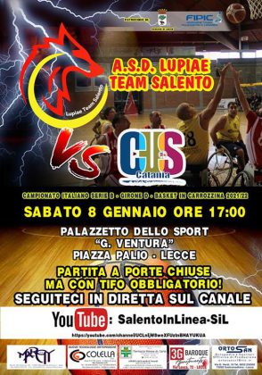 Basket in carrozzina, Serie B 2021/22: al via il campionato della Lupiae Team Salento - Corriere Salentino