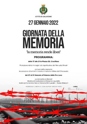 A Galatone “La luce della Memoria” e la “Bicicletta di Bartali” per non dimenticare l’orrore della Shoah - Corriere Salentino