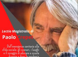 Domani una lectio magistralis di Paolo Crepèt al Teatro Comunale di Novoli