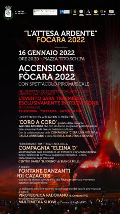 Tutto pronto per l'accensione della Fòcara: allo spettacolo musicale e danzante seguirà quello piromusicale - Corriere Salentino