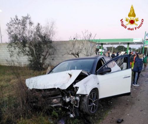 Schianto frontale all’alba, due feriti: 56enne in codice rosso al Fazzi - Corriere Salentino