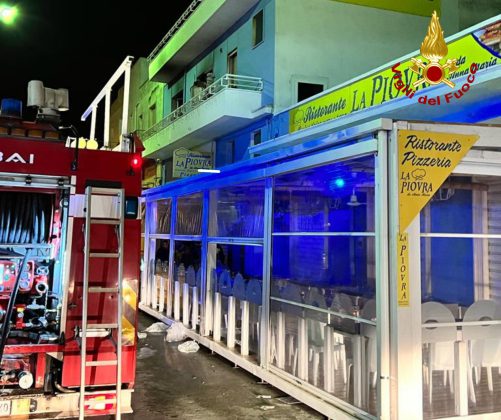 Incendi, alberi sradicati dal vento e incidenti stradali: numerosi gli interventi dei vigili del fuoco - Corriere Salentino