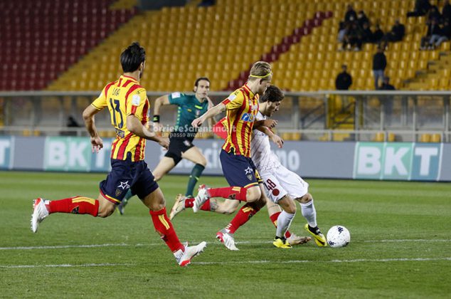 Serata da dimenticare per il Lecce, il Cittadella vince per 1-2 - Corriere Salentino