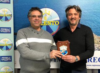 Simone Rizzo aderisce al Movimento Regione Salento