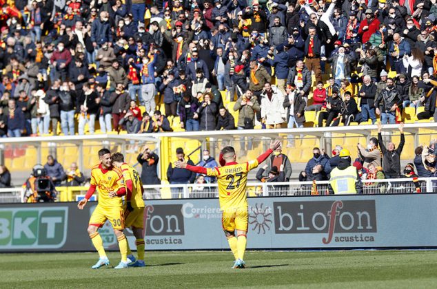 Al Lecce non basta una prodezza di Strefezza: il big match contro il Brescia termina 1 a 1 - Corriere Salentino