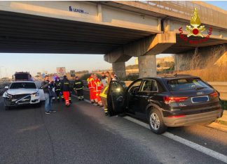 Incidente sulla statale: coinvolti giocatori della primavera del Lecce. Nessun ferito