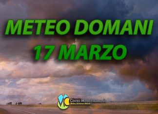 Le previsioni meteo di oggi 17 marzo 2022