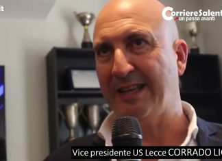 Corrado Liguori: “Al Lecce mancano solamente i 3 punti di Cosenza. La squadra è in linea con la tabella di marcia”