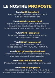 Il banchetto informativo proposto dalle associazioni di commercianti e residenti del centro storico per protestare contro il nuovo regolamento Ztl - Corriere Salentino