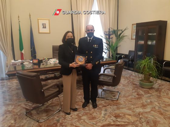 Il Direttore Marittimo della Puglia e Basilicata ionica Contrammiraglio Leone in visita alla Capitaneria di porto di Gallipoli - Corriere Salentino