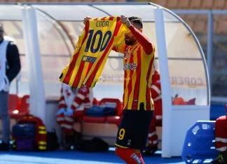 Il Lecce torna a vincere e rivede la A diretta: Coda fa 100 in serie B e regala 3 punti ai giallorossi
